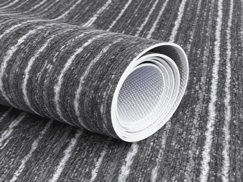 cut-down vinyl flooring samples and swatch book